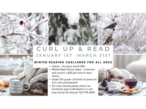 CURL UP & READ January 1st -March 31st